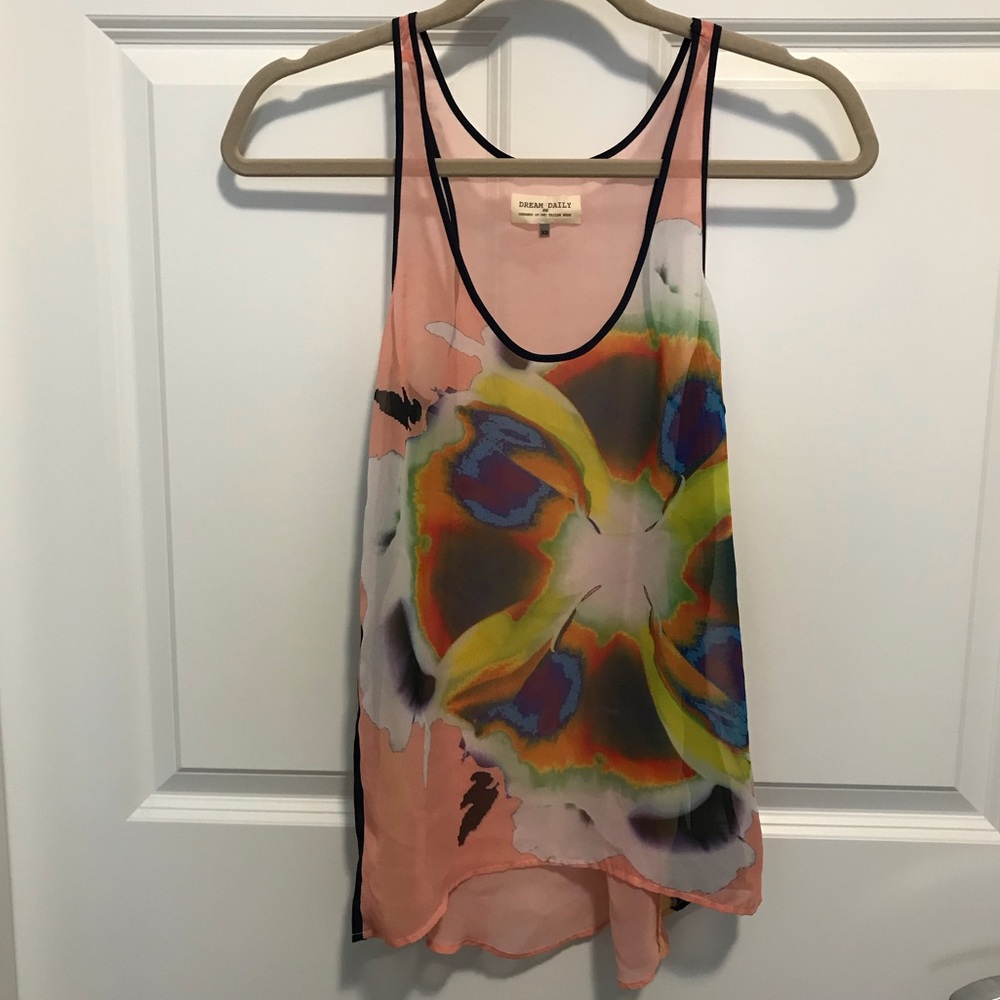 Anthropologie sleeveless top
